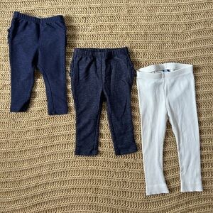 OLD NAVY 3 Pairs of Pants Girl 12-18 months